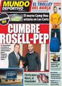 Portada Mundo Deportivo del 2 de Marzo de 2012