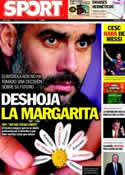 Portada diario Sport del 3 de Marzo de 2012