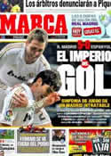 Portada diario Marca del 5 de Marzo de 2012