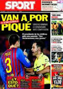 Portada diario Sport del 5 de Marzo de 2012