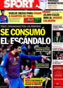 Portada diario Sport del 7 de Marzo de 2012