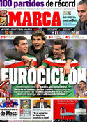 Portada diario Marca del 9 de Marzo de 2012