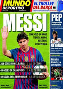 Portada Mundo Deportivo del 9 de Marzo de 2012