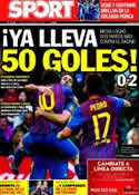 Portada diario Sport del 12 de Marzo de 2012