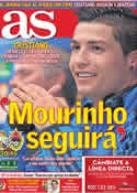 Portada diario AS del 14 de Marzo de 2012