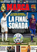 Portada diario Marca del 17 de Marzo de 2012