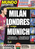 Portada Mundo Deportivo del 17 de Marzo de 2012