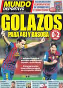 Portada Mundo Deportivo del 18 de Marzo de 2012