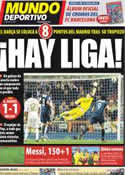 Portada Mundo Deportivo del 19 de Marzo de 2012