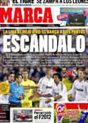 Portada diario Marca del 22 de Marzo de 2012