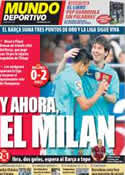 Portada Mundo Deportivo del 25 de Marzo de 2012