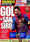 Portada Mundo Deportivo del 28 de Marzo de 2012