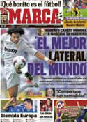 Portada diario Marca del 29 de Marzo de 2012