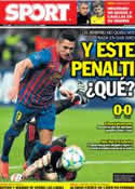 Portada diario Sport del 29 de Marzo de 2012