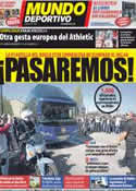 Portada Mundo Deportivo del 30 de Marzo de 2012