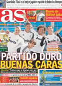 Portada diario AS del 31 de Marzo de 2012