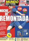 Portada Mundo Deportivo del 31 de Marzo de 2012