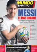 Portada Mundo Deportivo del 5 de Abril de 2012