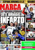 Portada diario Marca del 9 de Abril de 2012