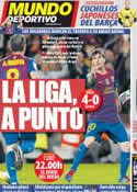 Portada Mundo Deportivo del 11 de Abril de 2012