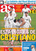 Portada diario AS del 12 de Abril de 2012