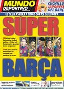 Portada Mundo Deportivo del 12 de Abril de 2012