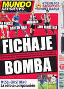 Portada Mundo Deportivo del 13 de Abril de 2012