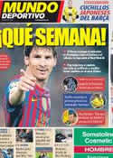 Portada Mundo Deportivo del 16 de Abril de 2012