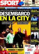 Portada diario Sport del 17 de Abril de 2012