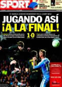 Portada diario Sport del 19 de Abril de 2012