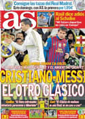 Portada diario AS del 20 de Abril de 2012