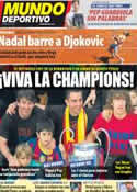 Portada Mundo Deportivo del 23 de Abril de 2012