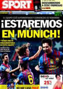 Portada diario Sport del 24 de Abril de 2012