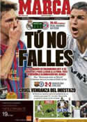 Portada diario Marca del 25 de Abril de 2012