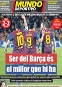 Portada Mundo Deportivo del 25 de Abril de 2012