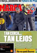 Portada diario Marca del 26 de Abril de 2012