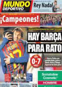 Portada Mundo Deportivo del 30 de Abril de 2012