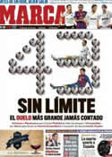 Portada diario Marca del 1 de Mayo de 2012