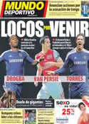 Portada Mundo Deportivo del 1 de Mayo de 2012