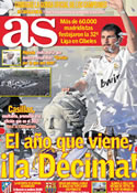 Portada diario AS del 4 de Mayo de 2012