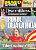 Portada Mundo Deportivo del 9 de Mayo de 2012