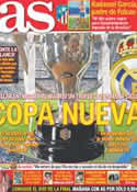 Portada diario AS del 12 de Mayo de 2012