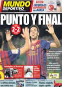 Portada Mundo Deportivo del 13 de Mayo de 2012