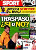 Portada diario Sport del 16 de Mayo de 2012