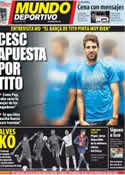 Portada Mundo Deportivo del 17 de Mayo de 2012