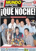 Portada Mundo Deportivo del 19 de Mayo de 2012