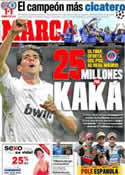 Portada diario Marca del 20 de Mayo de 2012