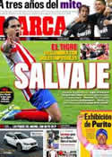 Portada diario Marca del 21 de Mayo de 2012