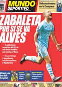 Portada Mundo Deportivo del 21 de Mayo de 2012