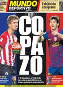 Portada Mundo Deportivo del 25 de Mayo de 2012